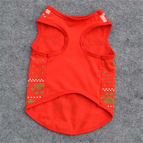 HKM-8665661 Cotton Pet Vest for Dogs ¨C Comfortable and Stylish Clothing with Size Options