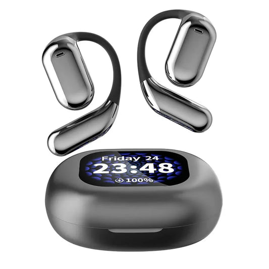 HKM-866579 3-in-1 AI Language Translator Earbuds with HD Sound, Touch Screen, Long Battery Life, and 144 Language Support