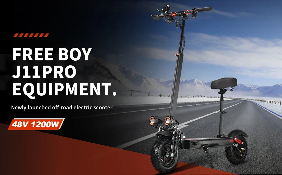 HKM-866771 Electric Self-Balancing Folding Scooter with 1200W Motor and 55-60km Range