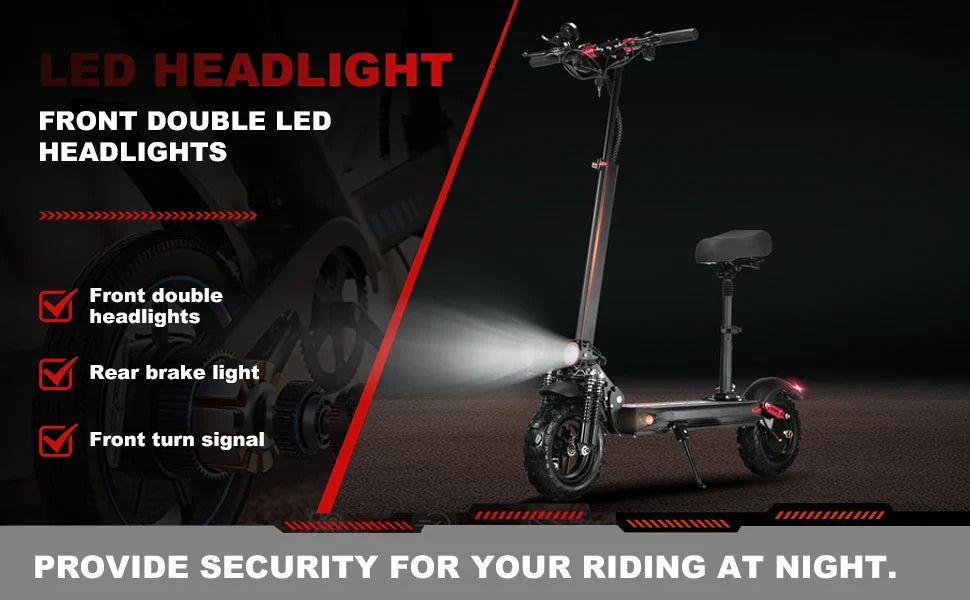 HKM-866771 Electric Self-Balancing Folding Scooter with 1200W Motor and 55-60km Range