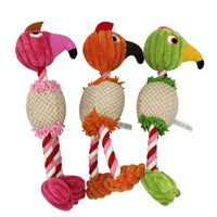 HKM-8668093 Colorful Cotton Rope Bird Toy for Dogs and Cats - Plush Design for Chewing and Vocal Play