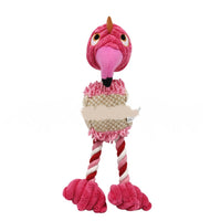 HKM-8668093 Colorful Cotton Rope Bird Toy for Dogs and Cats - Plush Design for Chewing and Vocal Play
