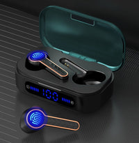 HKM-866899 True Wireless Stereo Mini Earphones with Bluetooth 5.0 and Multifunctional Features