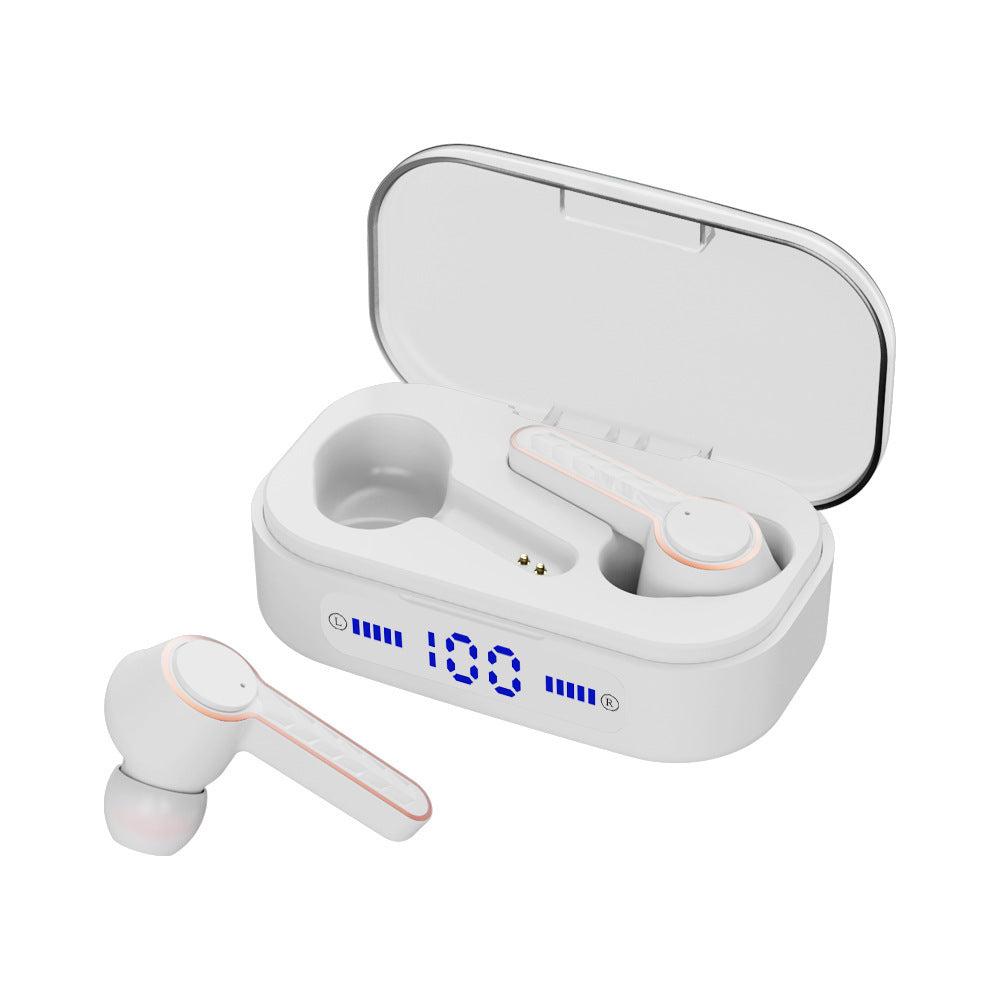 HKM-866899 True Wireless Stereo Mini Earphones with Bluetooth 5.0 and Multifunctional Features