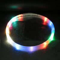 HKM-8669245 Luminous Anti-Lost Dog Collar with USB Charging - Adjustable Sizes S, M, L, Multiple Flash Modes