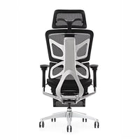 HKM-867027 Ergonomic Adjustable Office Chair with Headrest and Mesh Fabric, Modern Design for Comfort and Support