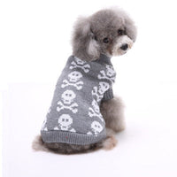 HKM-867091 Cozy Polyester Pet Sweater - Available in Pink, Gray, Black, Red, and Blue, Sizes XS to XXL