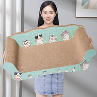 HKM-8671293 Integrated Cat Sofa Bed with Scratch Board - Available in Multiple Sizes for Cats up to 25kg