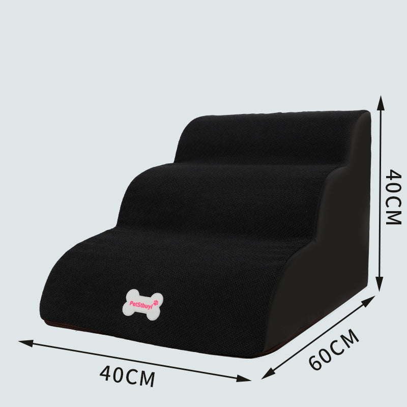 HKM-8671421 Small Dog Ladder Cushion with Gradient Color Options for Easy Sofa to Bed Climbing