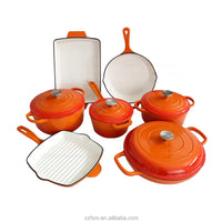 HKM-867283 7-Piece Non-Stick Cookware Set in Various Colours for Effortless Cooking