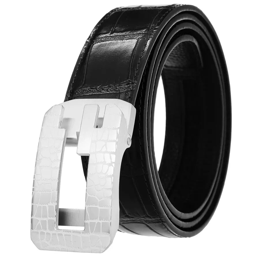 HKM-867283 Men's Stainless Steel Luxury Belt - Model LY36-61334-8