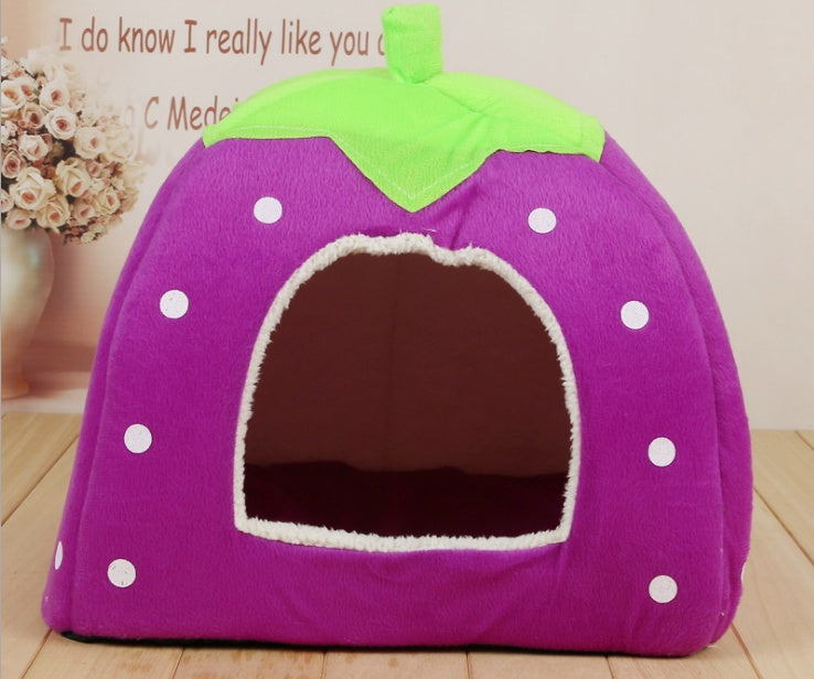 HKM-8673085 Cotton Cat Litter Removable & Washable Pet House Nest - Multiple Sizes Available