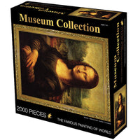 HKM-867411 2000-Piece Jigsaw Puzzle Collection - World-Famous Artworks Including Gualdi, Van Gogh, Monet, and More