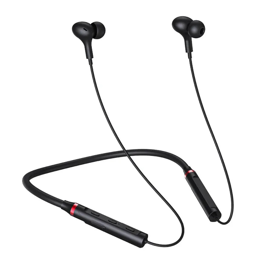 HKM-867475 Wireless Bluetooth 5.0 Neckband Earphones with Magnetic Design for Sports and Gym Use