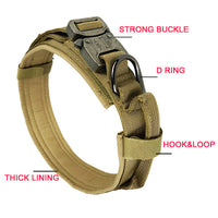 HKM-8675005 Telescopic Tactical Pet Leash in Camouflage for Outdoor Dog Training