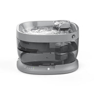HKM-867731 Large Capacity Pet Water Dispenser with Wireless Induction for Dogs and Cats