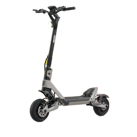 HKM-867923 60V Electric Scooter with Foldable Aluminum Frame, 3200W Dual Drive, 10-Inch Off-Road Tires and LED Display