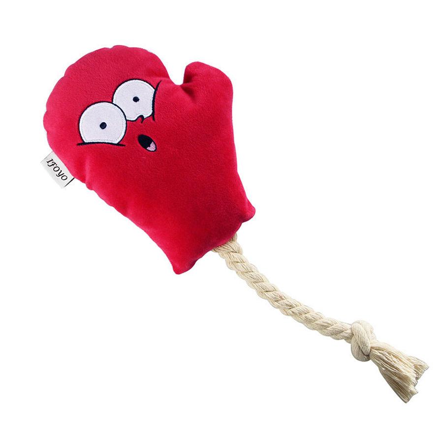 HKM-867923 Durable Plush Dog and Cat Toy Set - Boredom-Busting Sounding Toys in Fun Styles