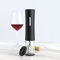 HKM-868115 USB Rechargeable Electric Bottle Opener with Chargeable Corkscrew Set - Multiple Functions Included