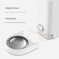 HKM-8682557 Automatic Cat Feeder with Stainless Steel Design for Timed Feeding