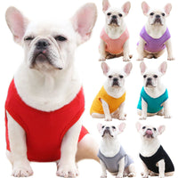 HKM-8684349 Lightweight Cotton Dog Vest for Small to Extra Large Dogs - Summer T-shirt Style