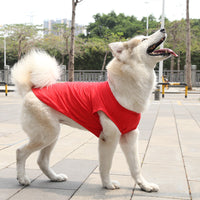 HKM-8684349 Lightweight Cotton Dog Vest for Small to Extra Large Dogs - Summer T-shirt Style