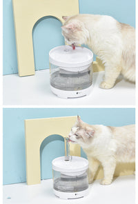 HKM-8684605 Automatic Cat and Dog Water Dispenser - 1.6L Circulating Water Bowl with Filter