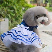 HKM-8686141 Spring and Summer Lightweight Dress for Small Dogs - Princess Style, Multiple Sizes Available