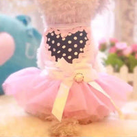 HKM-8686141 Spring and Summer Lightweight Dress for Small Dogs - Princess Style, Multiple Sizes Available