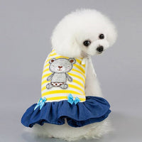 HKM-8686141 Spring and Summer Lightweight Dress for Small Dogs - Princess Style, Multiple Sizes Available