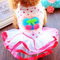 HKM-8686141 Spring and Summer Lightweight Dress for Small Dogs - Princess Style, Multiple Sizes Available