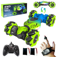 HKM-868691 4WD Stunt Drift Remote Control Car with Sensor, High-Speed Indoor-Outdoor Vehicle for Ages 2-13