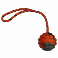 HKM-8687165 Multi-Color Rubber Molar Cleaning Knot Toy for Dogs - Interactive Bite-Resistant Pet Ball