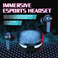 HKM-868883 TG10 Wireless Gaming Earbuds with TWS Technology and Enhanced Audio Experience