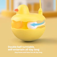 HKM-8689341 Interactive Duck-Shaped Cat Toy - Lightweight and Washable Fun Play Stick for Indoor & Outdoor Kittens