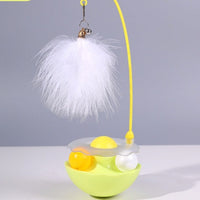 HKM-8689341 Interactive Duck-Shaped Cat Toy - Lightweight and Washable Fun Play Stick for Indoor & Outdoor Kittens