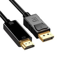HKM-868947 DisplayPort to HDMI 4Kx2K Adapter Cable, 1.8m Copper Core, High-Definition Connection