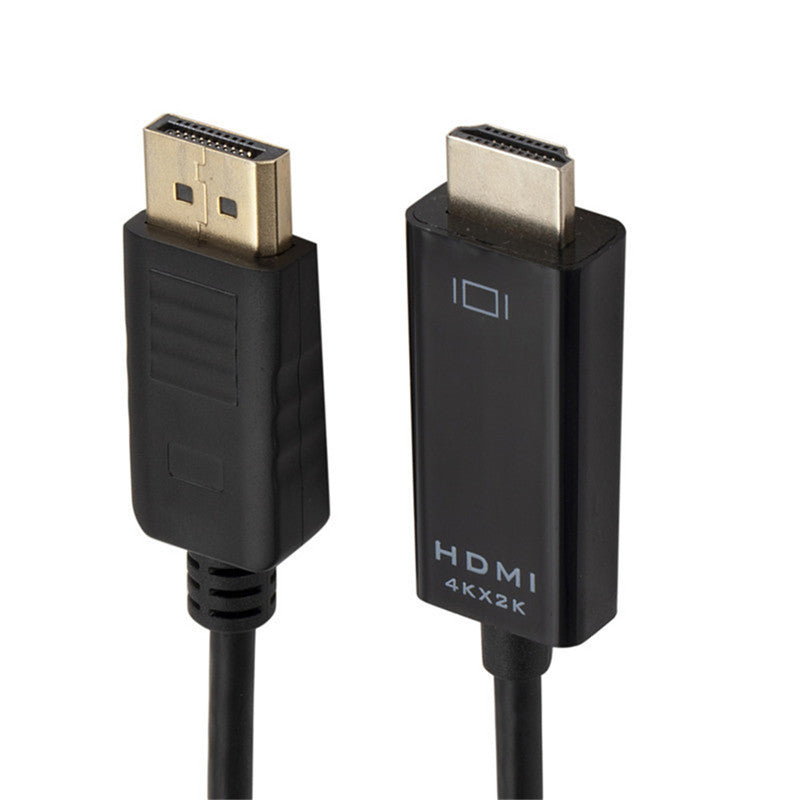 HKM-868947 DisplayPort to HDMI 4Kx2K Adapter Cable, 1.8m Copper Core, High-Definition Connection