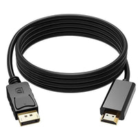 HKM-868947 DisplayPort to HDMI 4Kx2K Adapter Cable, 1.8m Copper Core, High-Definition Connection