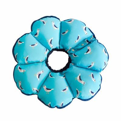 HKM-8691901 Cute Anti-Licking and Anti-Scratching Floral Headgear Collar for Dogs - Multiple Colors Available