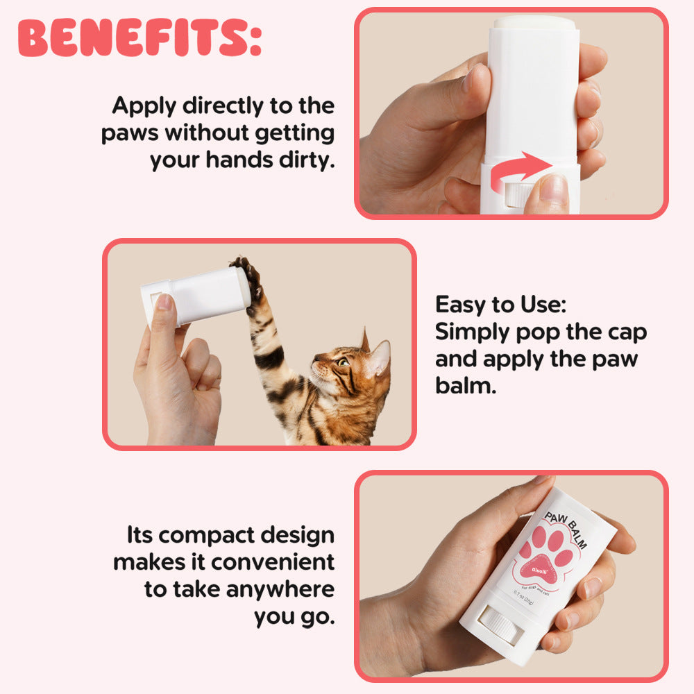 HKM-8692157 Pet Regenerating Foot Cream for Cats - Anti-Chapping Claw Care