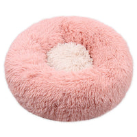 HKM-8694333 Cozy Plush Round Pet Kennel in Various Colors and Sizes