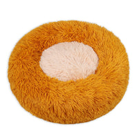 HKM-8694333 Cozy Plush Round Pet Kennel in Various Colors and Sizes