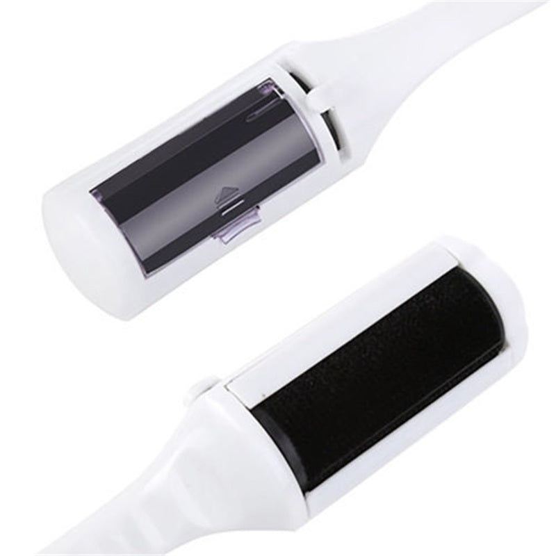 HKM-8695869 Electrostatic Brush for Wool and Cashmere Fabrics, Plastic, White, 24.5 x 6 x 5.1 cm