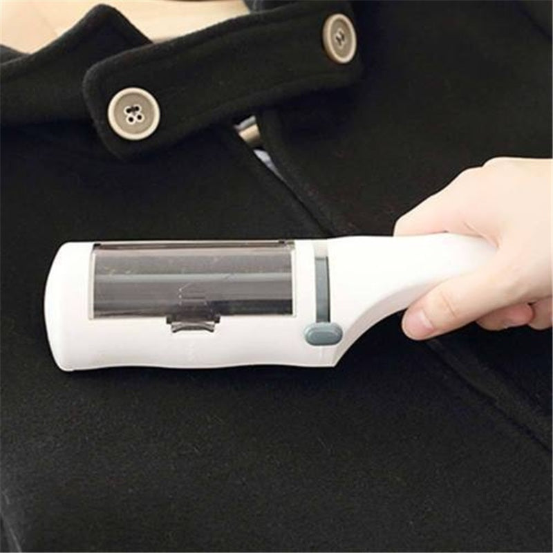 HKM-8695869 Electrostatic Brush for Wool and Cashmere Fabrics, Plastic, White, 24.5 x 6 x 5.1 cm