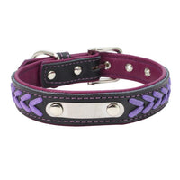 HKM-8696125 Custom Engraved Stainless Steel Dog Collar in Various Sizes and Colors