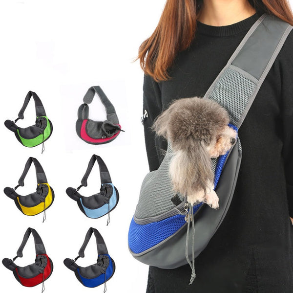 HKM-8696509 Breathable Mesh Pet Backpack in Multiple Colors - Lightweight Design for Easy Travel