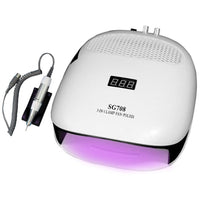 HKM-869779 Vacuum Smart Phototherapy Nail Polishing Machine with ABS Material, 140W Power