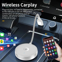 HKM-869779 Wireless Carplay Adapter for iOS - Universal USB Dongle for Seamless Connection