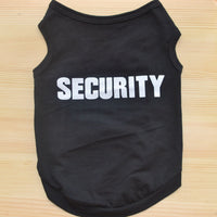 HKM-8698429 Cotton Black Vest for Dogs - Spring and Summer Wear, Various Sizes Available